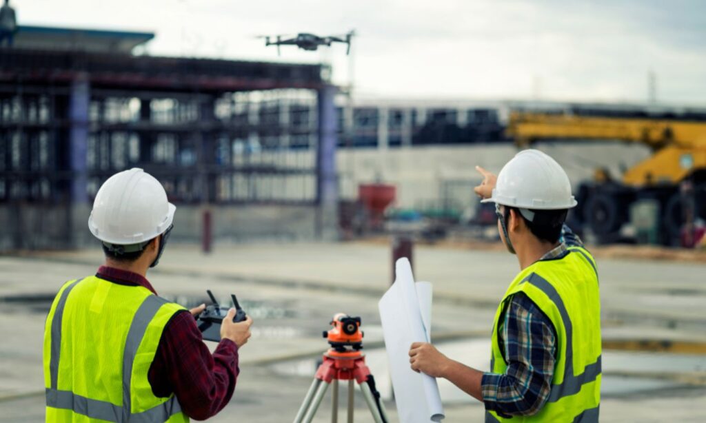 Use Drone Footage to Highlight Your Construction